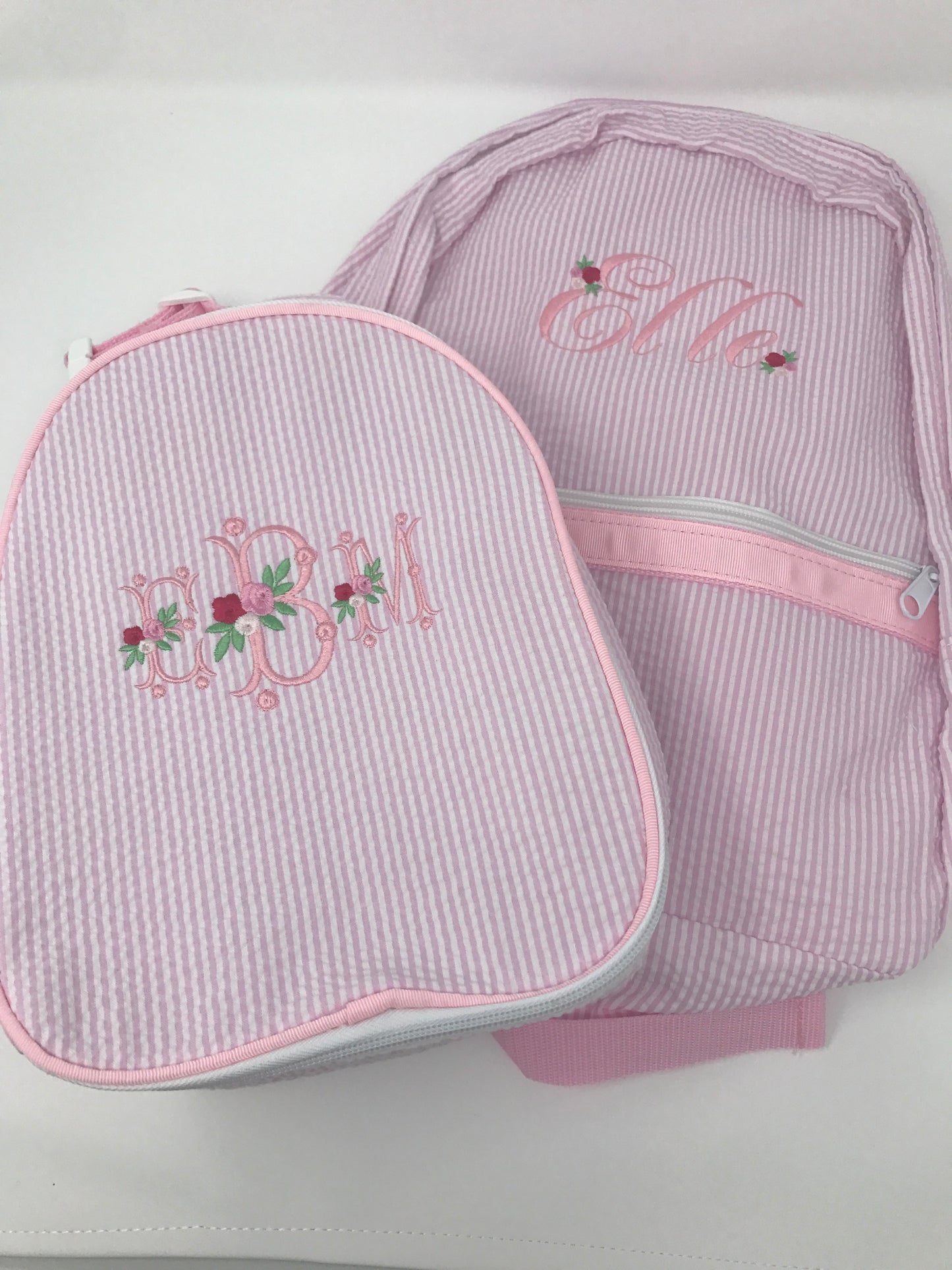 Medium Mint Brand Backpack Lunchbox set