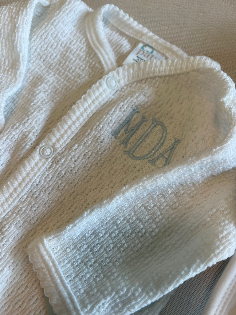 Paty Inc Baby Trio Set with  Custom Embroidery