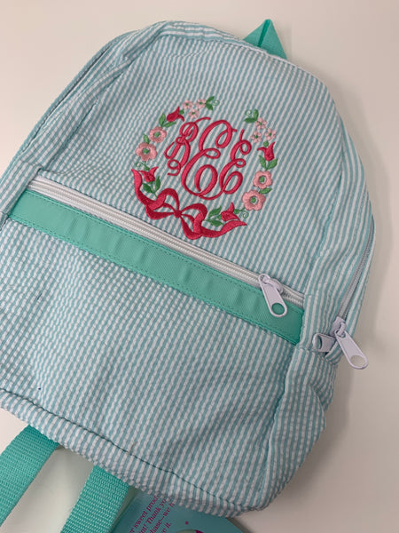 Medium Mint Backpack