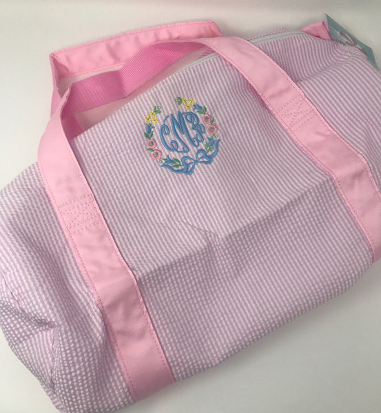 Seersucker Duffle